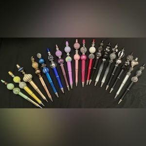 Beaded pens